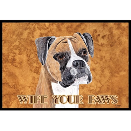 Jensendistributionservices 18 x 27 in. Boxer Indoor & Outdoor Doormat MI2549449